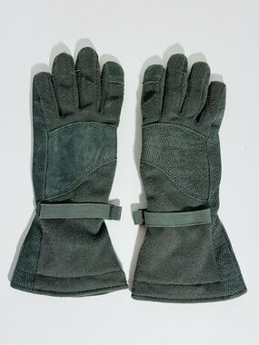 Masley Gore-Tex Cold Weather Flyers Military Gloves Nomex Goatskin Green Large